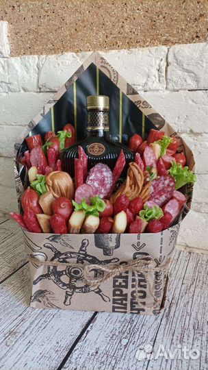 Съедобные букеты для мужчин в подарок