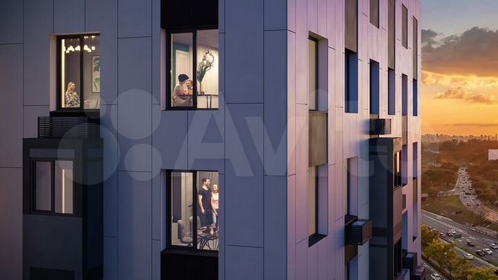 1-к. квартира, 39 м², 15/25 эт.