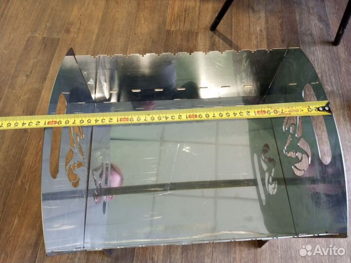 Мангал из нержавейки разборный