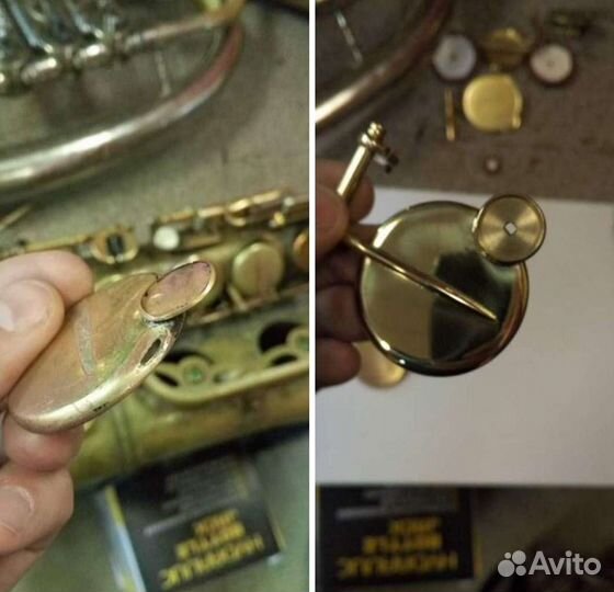 Ремонт, реставрация, продажа саксофонов.Мастерская