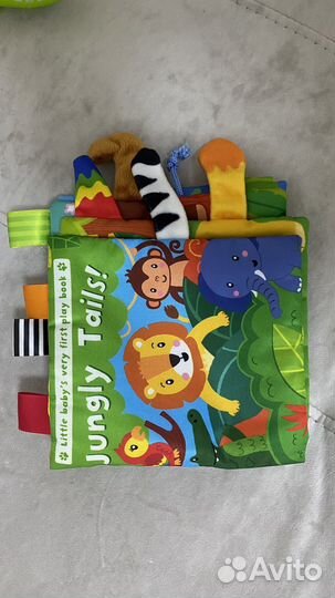 Развивающие погремушки мягкие