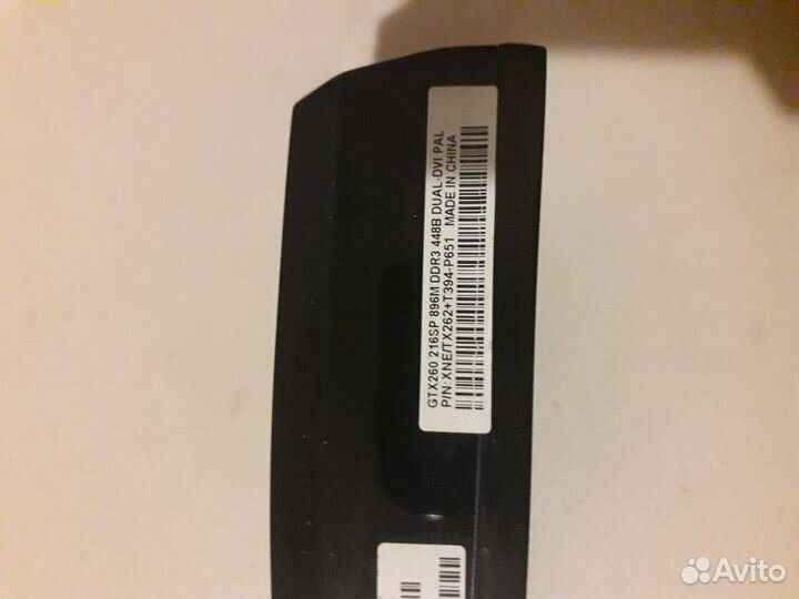 Видеокарта GTX 260