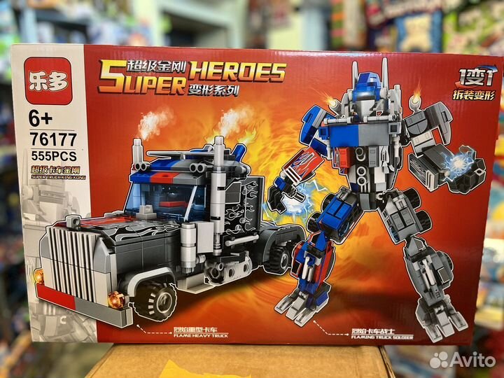 Конструктор Бамблби Оптимус Прайм 555