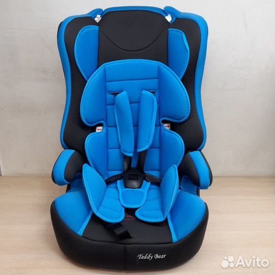 Детское автокресло 9 до 36 кг цвет синий