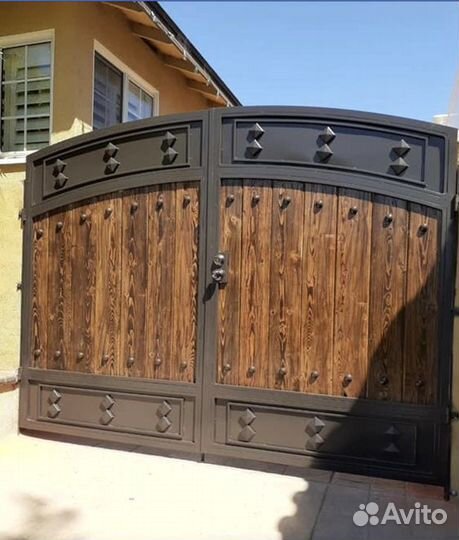 Ворота кованые