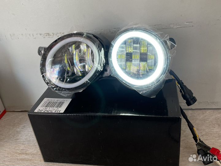 Противотуманные фары на LADA гранту с дхо