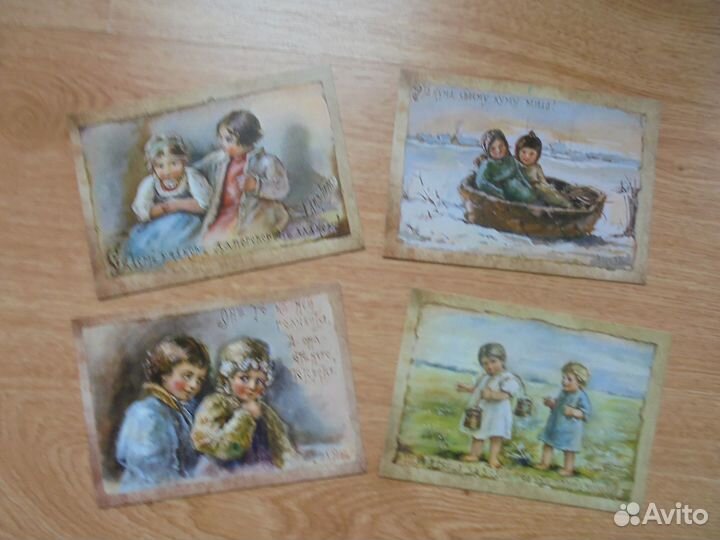 Ремейк Елиз.Бём Душевные детские сюжеты 16 откр