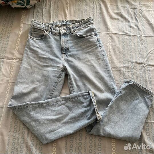 Джинсы zara mom
