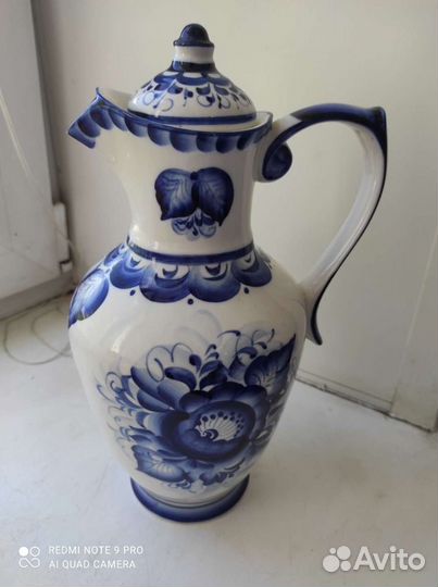 Кувшин гжель