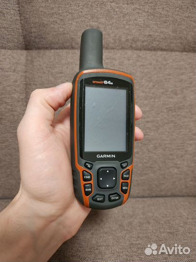 Навигатор Garmin gpsmap 64s с картой