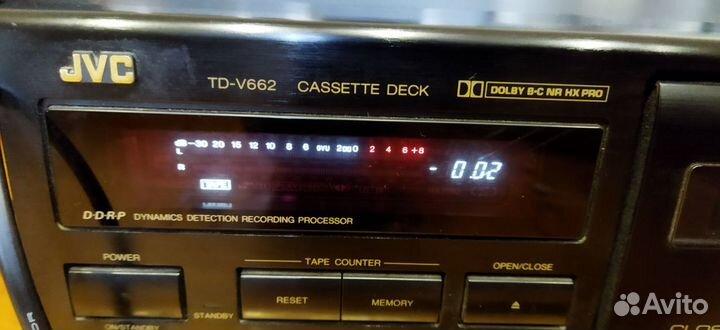 Кассетная дека JVC TD - V662