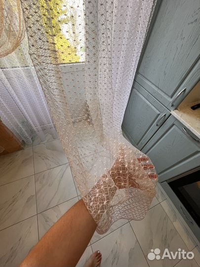 Шторы и тюль в комплекте