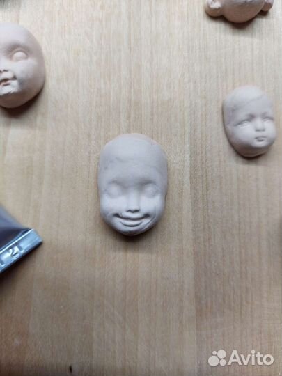 Личики для ватных игрушек