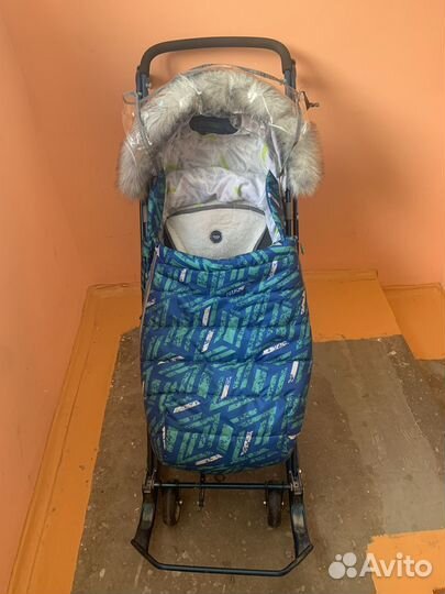 Коляска санки