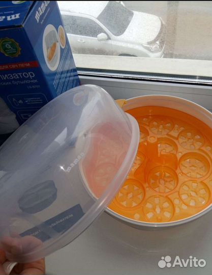 Стерилизатор для бутылочек свч