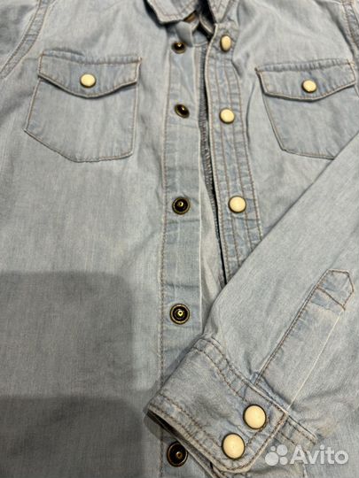 Рубашки на мальчика 4-5 лет 2 шт