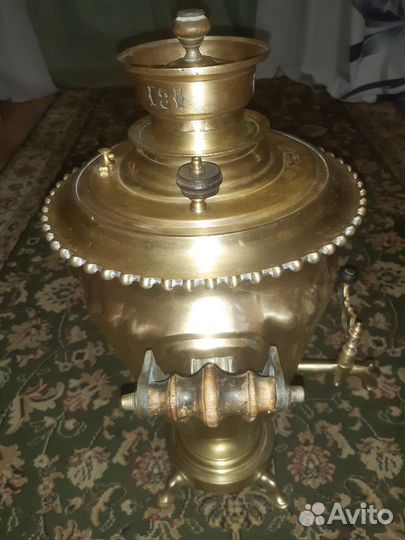 Самовар на дровах царский