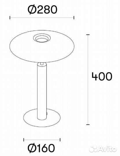 Настольная лампа Испания Leds C4