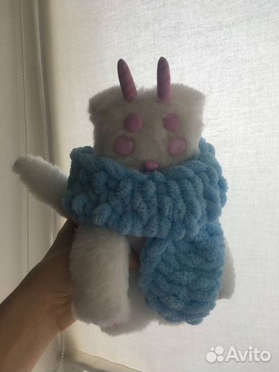 Игрушка ручной работы в смешанной технике