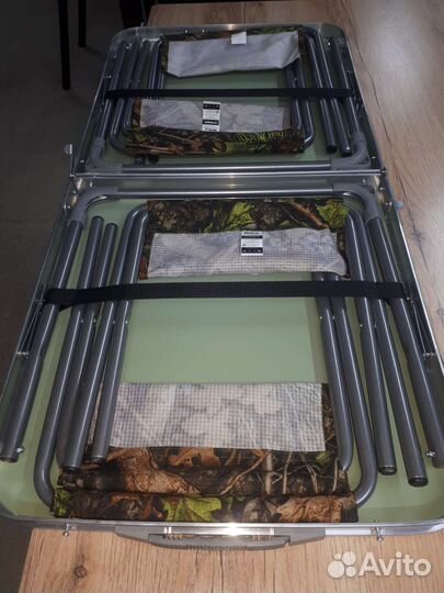 Набор пикник новый Ника Ижевск стол+4стула