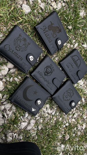 Кошелки с любым гравировкой