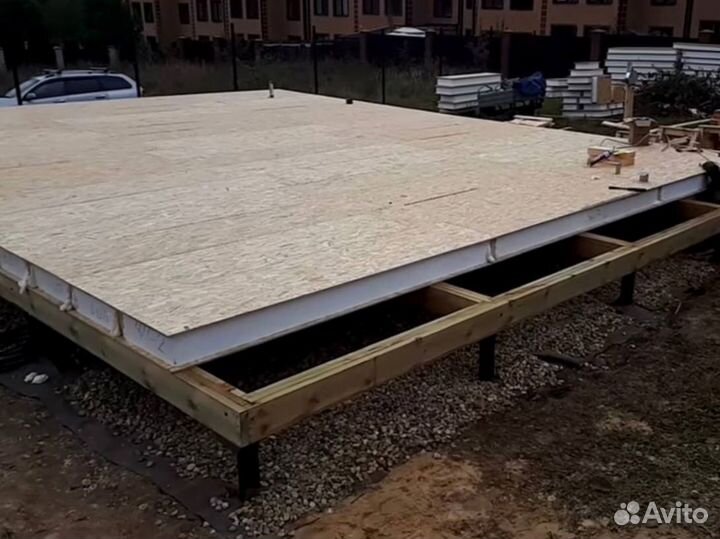 Дом из сип панелей под ключ. Готовый домокомплект