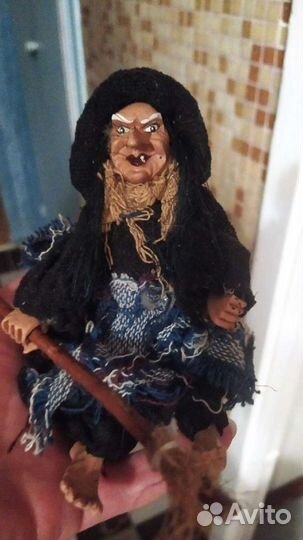 Бабушка Яга винтаж оберег дома