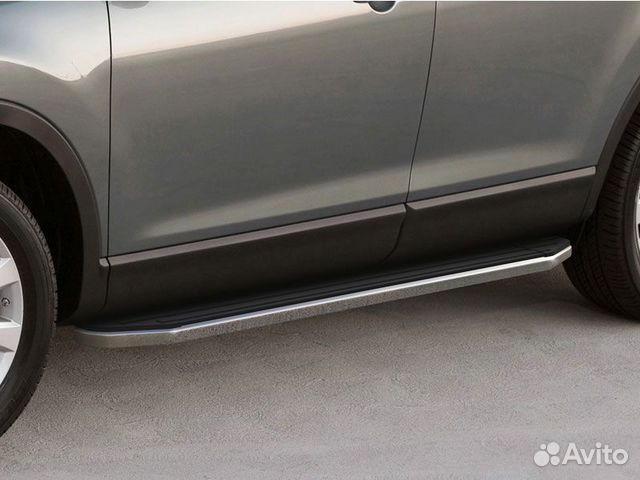 Подножки боковые пороги Mitsubishi Outlander III R