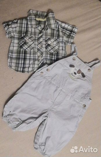 Пакет вещей на мальчика с 56 по 74