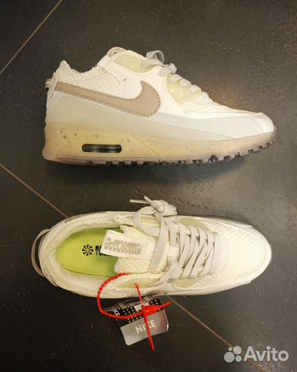 Кроссовки nike air max женские белые 38 размер 37