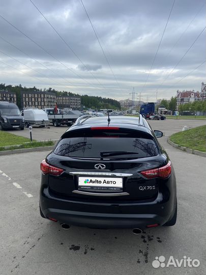 Infiniti QX70 3.7 AT, 2014, 107 000 км