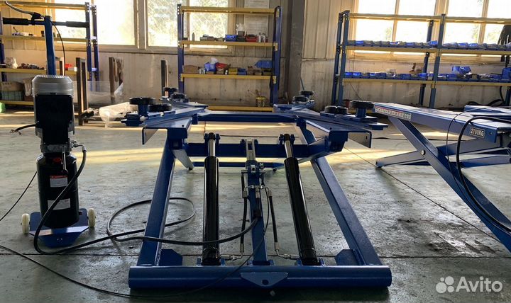 Подъемник ножничный шиномонтажный 2,7 т ES-27