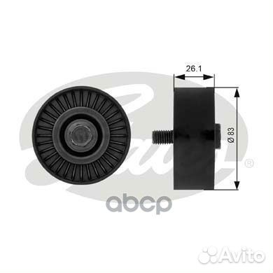 Ролик обводной приводного ремня T38027 Gates