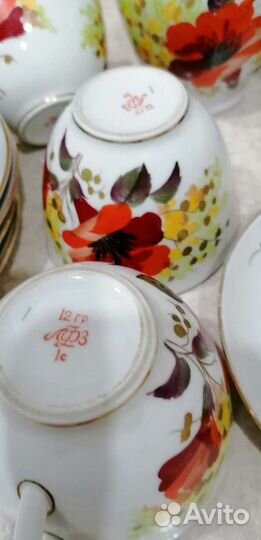 Чайный сервиз лфз СССР