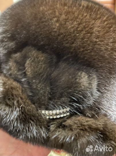 Шапка норковая