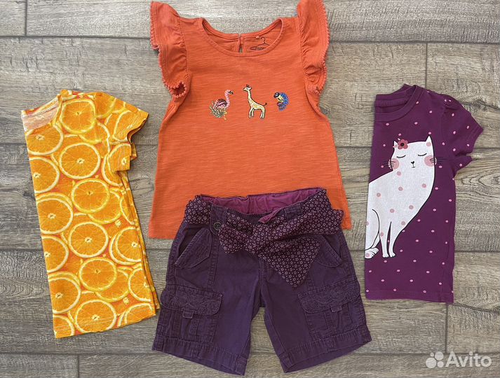 Вещи пакетом на девочку