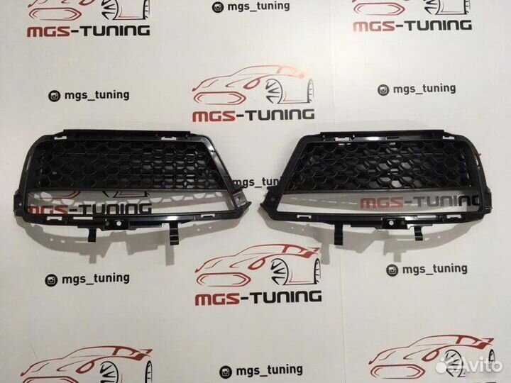 Левая и правая сетка S63/65 Mercedes