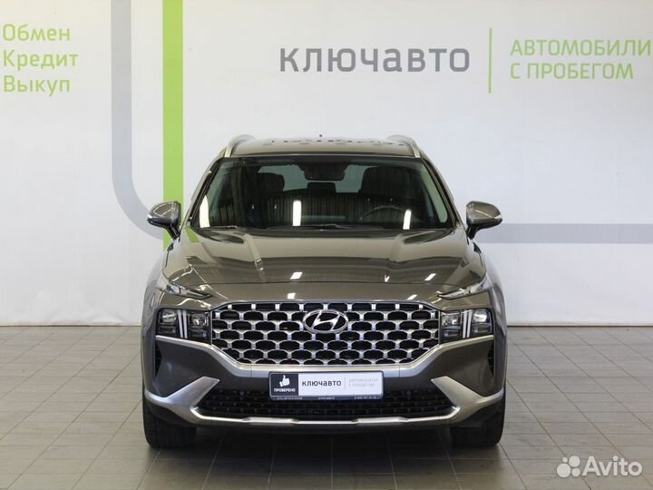 Hyundai Santa Fe 2.2 AMT, 2021, 128 000 км