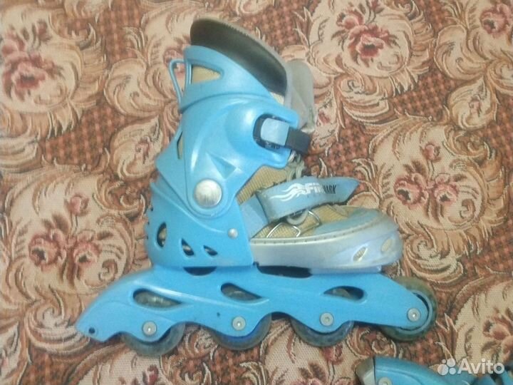 Роликовые коньки детские раздвижные