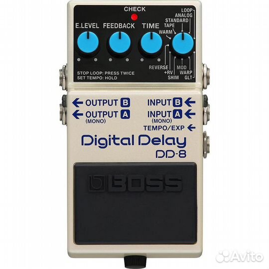 Boss DD-8 - педаль эффекта дилей/лупер для электр