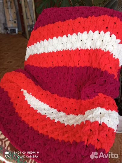 Плед детский плюшевый