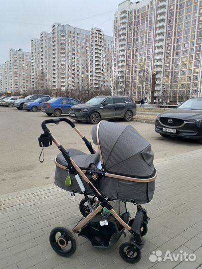 Коляска 2 в 1 бу