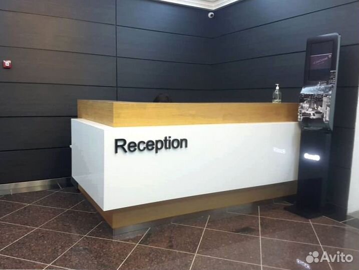 Ресепшен из искуственного камня