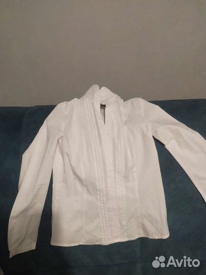Продам новую школьную рубашку детская 46раз.с дост
