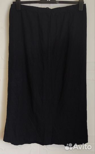 На досьавке.Льняная длинная юбка. Новая. 50-54 р