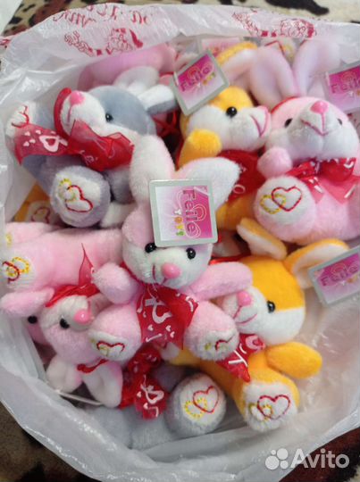 Плюшевый зайка