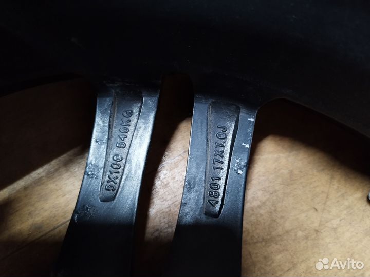 Литые диски r17