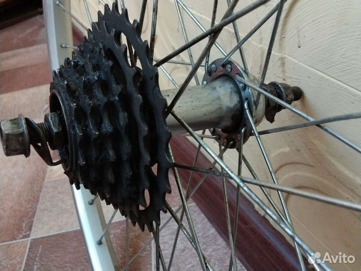 Колесо для велосипеда 24, заднее без восьмерки