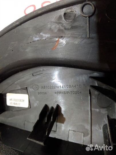 Накладка двери передняя правая (Lifan X50)