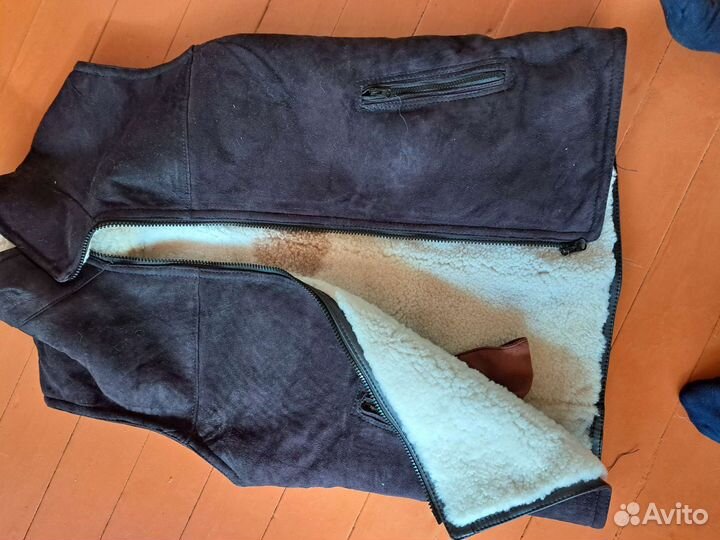 Безрукавка из цельных шкур